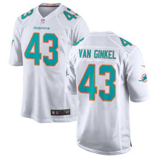 Men's Miami Dolphins #43 Andrew Van Ginkel White Stitched Jersey Dzhi,We sell and wholesale Men's Miami Dolphins #43 Andrew Van Ginkel White Stitched Jersey Dzhi on line form chian!